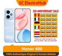 Honor 400 - Snapdragon 7 Gen 3, AMOLED 120Hz, 6000 mah,200MP + 50 MP AI Super Camera, 6.55 inches Smartphone Tidal Blue 12 + 512 Go