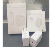Honor 66W chargeur SuperCharge adaptateur secteur 6A USB Type C câble pour Honor Magic 7 6 5 4 Pro V2 V3 VS2 100 90 80 70 60 Pro White