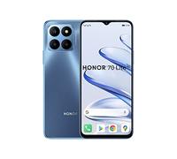 Honor 70 Lite, Smartphone 5G, 4 Go + 128 Go, écran FullView de 6,5 Pouces 90 Hz, 5000 mAh, Android 12, Double SIM, Bleu océan