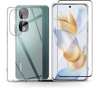 Honor 90 5G coque tpu et vitre full noir