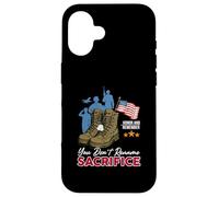 Honor and Remember You Don't Renommer Sacrifice Veterans Day Coque pour iPhone 16
