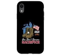 Honor and Remember You Don't Renommer Sacrifice Veterans Day Coque pour iPhone XR