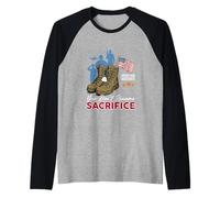 Honor and Remember You Don't Renommer Sacrifice Veterans Day Manche Raglan