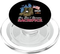 Honor and Remember You Don't Renommer Sacrifice Veterans Day PopSockets PopGrip pour MagSafe