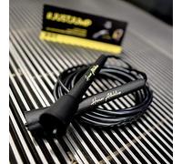 HONOR ATHLETICS Corde à Sauter Rapide, Corde à Sauter - Idéale pour les Double Unders, Boxe, MMA - Réglable à 3 mètres - Pour Corde à Sauter Fitness