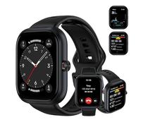 HONOR Choice Connected Watch - Appel Bluetooth, écran 1,95", Moniteur SpO2 et fréquence Cardiaque, GPS, 120 Modes Sport, étanchéité 5ATM, autonomie de 12 Jours - Compatible avec Android et iOS - Noir