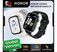 Honor InfoWear Watch 2i 4,7 cm (1.85") AMOLED 49.7 mm Numérique 390 x 450 pixels Écran tactile Noir