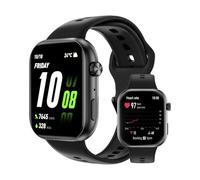 HONOR Choice Watch 2i 1.85" AMOLED Smartwatch Bluetooth Calling,109 Modes de Fitness,14 Jours D'autonomie,Spo2, Fréquence Cardiaque et Moniteur de Stress,Suivi du Sommeil,Android iOS,Noir