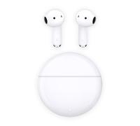 HONOR CHOICE X7E Écouteurs Bluetooth sans Fil,Oreillettes Semi-Ouvertes à Annulation Active du Bruit,40 Heures d'autonomie de la Batterie,IP54 Double Microphone AI ENC pour Android iOS Blanc