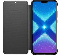 Etui à rabat - Honor - 8X - Noir - Rigide - Synthétique