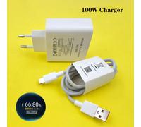 Honor Magic 8 7 6 Pro 100W SuperCharge EU USB chargeur rapide adaptateur secteur pour Honor 500 400 300 200 Pro 1/1.5/2 M 6A Type C câble