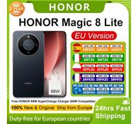 Smartphone HONOR Magic8 lite 5G 8Go 256Go Rouge 108MP 6.79" AMOLED 7500mAh 66W Rouge