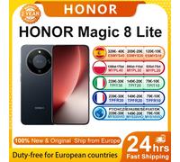 Honor Smartphone Magic8 lite 5G – 8Go 512Go 108MP 6.79" AMOLED 7500mAh 66W Noir