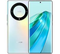 Honor Magic5 Lite 8 Go 256 Go Smartphone 5100 mAh Batterie 120 Hz OLED Écran incurvé 40 W Charge rapide 5G Téléphone NFC Titanium Silver, tons argentés
