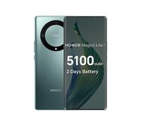 Honor Magic5 Lite Dual-SIM 256 Go ROM + 8 Go de RAM (Seulement GSM | sans CDMA) Smartphone 5G débloqué en Usine (Vert émeraude) - Version Internationale