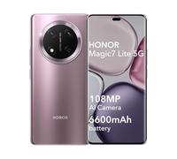 HONOR Magic7 Lite 5G Smartphone 8GB 256GB, 6.78" 120Hz AMOLED écran incurvé, 108MP Caméra Arrière, Android 14, Dual Sim, Google Play, NFC, Violet