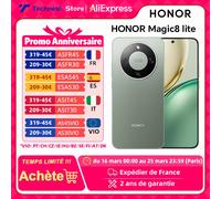 Smartphone HONOR Magic8 lite 5G 8Go 256Go Rouge 108MP 6.79" AMOLED 7500mAh 66W Rouge