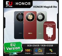 Smartphone HONOR Magic8 lite 5G 8Go 256Go Rouge 108MP 6.79" AMOLED 7500mAh 66W Rouge