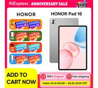Tablette tactile - HONOR - Pad 10 - 12,1 pouces - 8Go RAM - 256Go Stockage - EU version