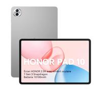HONOR Pad 10 - tablette Wi-Fi, Version ue, 8 go + 256 go, écran 12.1 pouces, 120Hz, 2.5K, batterie 10100mAh, Qualcomm Snapdragon 7 Gen 3, Android 8 Go 256 Go Gris