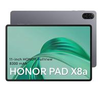 HONOR Pad X8a Tablette Tactile 11 Pouces Android 14+Bluetooth, WiFi, 4 Go/128 Go Tablette with 4 Haut-parleurs, 90Hz Eye Protection Screen, 8300mAh, Space Gray