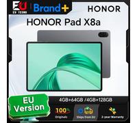 HONOR Pad X8a, Tablette version européenne WIFI, écran 11 pouces haute fréquence de rafraîchissement, protection oculaire, batterie 8300 mAh, quatre haut-parleurs à large amplitude 4GB 64GB Grey WiFi