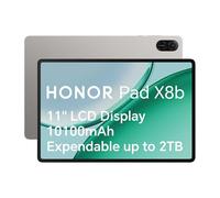 HONOR Pad X8b Tablette WiFi | Grand écran 11" | Processeur Snapdragon 680 | 4 Go de RAM | 128 Go de stockage | Stockage extensible rapide | Gris sidéral