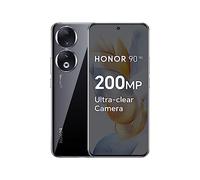 HONOR Smartphone 90 5G, triple caméra 200 MP, écran AMOLED incurvé 6,7" 120 Hz, 8 Go + 256 Go, batterie 5000 mAh, SuperCharge 66 W, double SIM, Android 13, noir minuit