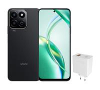 HONOR Smartphone intelligent 200 Smart 5G 4 Go + 256 Go, batterie 5200 mAh, 6,8 pouces, appareil photo AI 50 MP, Qualcomm Snapdragon 4 Gen 2, double SIM, Android 14 (noir)