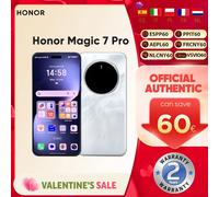 Honor-Smartphone Magic 7 Pro, 5G, Snapdragon 8 Elite, Android 15, triple caméra 200MP, nouveau produit phare, 2024 black
