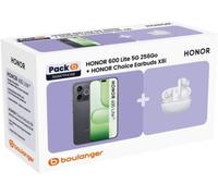 Honor - Smartphone Pack 600 Lite 5g 256go Noir + Choice Earbuds X8i