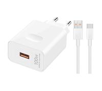 Adaptateur secteur Honor SuperCharge 100 W blanc