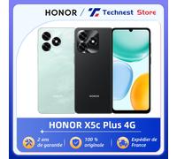 HONOR X5c Plus 4G Version mondiale Smartphone MediaTek Helio G81 Octa-core CPU 6.74 pouces écran LCD 5260 mAh 50MP caméra principale Ocean Cyan
