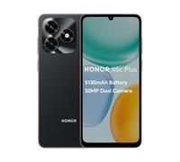 Honor X5C Plus Smartphone 4GB+64GB - Midnight Black, Écran HD+, Batterie Longue Durée, Android 13