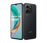HONOR X6B Smartphone 4G, 4Go 128Go(Mémoire Extensible jusqu'à 8 Go), Batterie 5200 mAh, Appareil Photo Principal 50 MP, MediaTek Helio G85 (Black),Android 14, Dual Sim, NFC, Noir