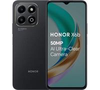 Honor X6b Smartphone 6.56" 4GB 128GB 50MP Double SIM Android 14 5200mAh Noir