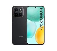 HONOR X6C 4G 6Go 128Go Midnight Black 6.61” TFT LCD 120Hz Mediatek Helio G81 Ultra 5300 mAh Smartphone