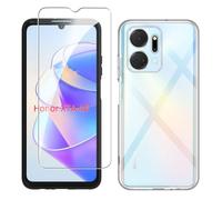 Honor X7A 4G coque tpu transparente et vitre