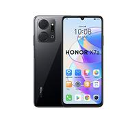 Honor X7A Téléphone Portable Débloqué, Smartphone 128Go Extensible, Écran Fullview 6,74" 90 Hz, Batterie 5330 mAh, Charge Rapide 22,5W, Quadruple Caméra 50 Mpx, Android 12, NFC, Double SIM, Noir