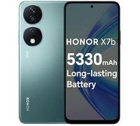 HONOR X7b Téléphone portable déverrouillé, triple caméra 108 MP, écran Fullview de 6,8" 90 Hz, 6 Go + 128 Go, Android 13, double SIM, vert émeraude
