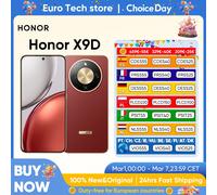 Honor X9D 5G Smartphone Version mondiale Snapdragon 6 Gen 4 SGS IP69K 8300mAh 2.5M Super Anti-chute 6.79 ''AMOLED 120Hz 108MP NFC Forest Green