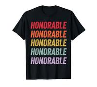 Honorable T-Shirt Graphique avec Valeur