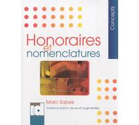 Honoraires Et Nomenclatures