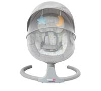 HonorBB BB701 Transat Électrique Bébé, Balancelle avec 5 Vitesses de Vibration, Télécommande, Minuterie et Musique pour Nouveau-nés 0-6 Mois