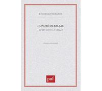 Honoré de Balzac : "Le Lys dans la vallée"