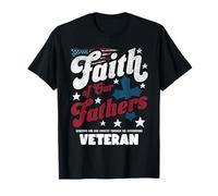 Honorer Dieu et le pays à travers la génération Journée des anciens combattants T-Shirt