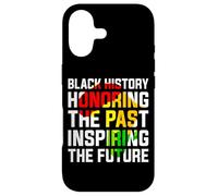 Honorer Le passé Inspirer Le Futur Professeur d'histoire des Noirs Coque pour iPhone 17