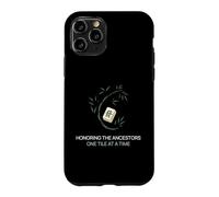 Honorer Les ancêtres, Une tuile à la Fois, Joueur de Mahjong Coque pour iPhone 11 Pro