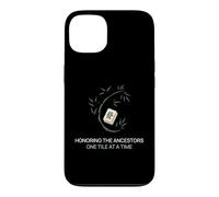 Honorer Les ancêtres, Une tuile à la Fois, Joueur de Mahjong Coque pour iPhone 13