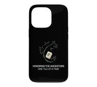 Honorer Les ancêtres, Une tuile à la Fois, Joueur de Mahjong Coque pour iPhone 13 Pro